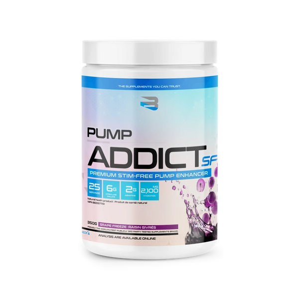 Believe Supplements Pump Addict Stim Free