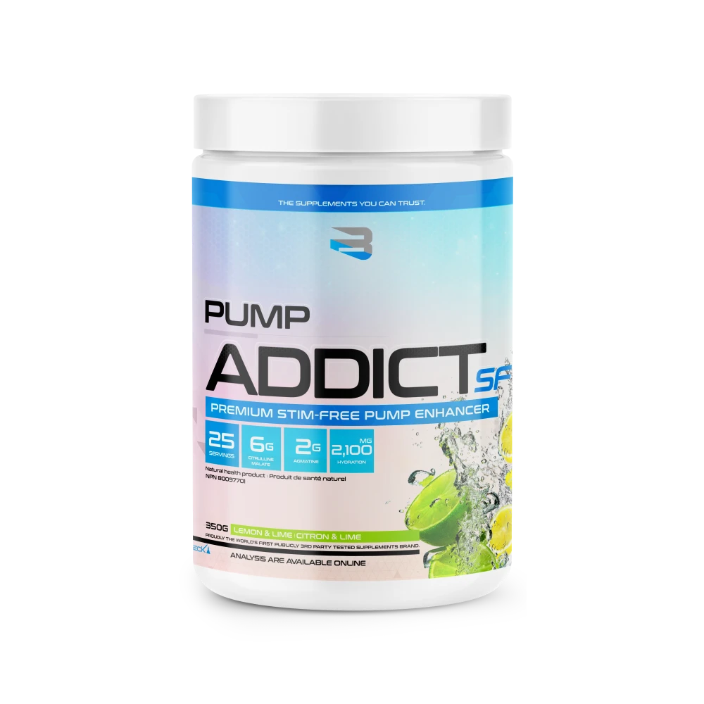 Believe Supplements Pump Addict Stim Free