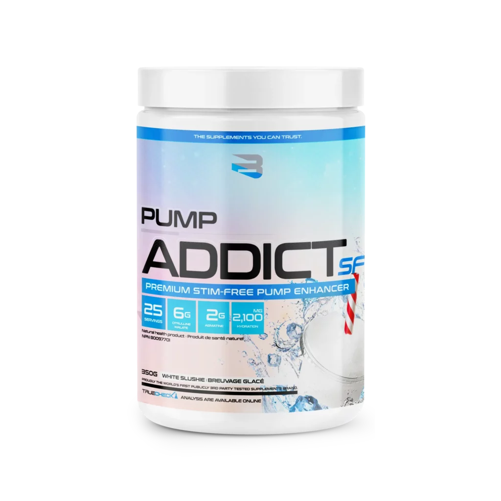 Believe Supplements Pump Addict Stim Free