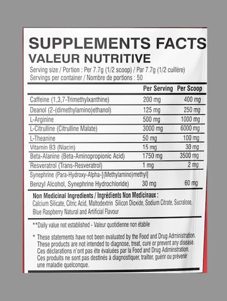 Limitless Pharma Blow Pre-Workout