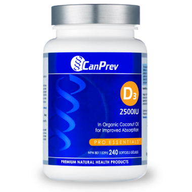 CanPrev Vitamin D3 2500IU  240sg