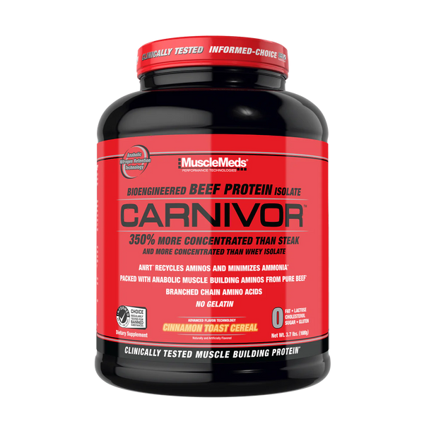 MuscleMeds Carnivore Beef Protein Isolate - 4lb - Chocolate