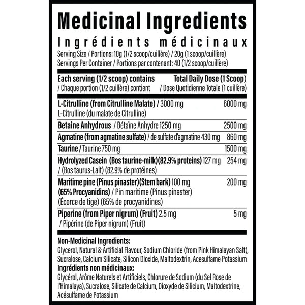 TC Nutrition Batch 27 Pump - STIM FREE