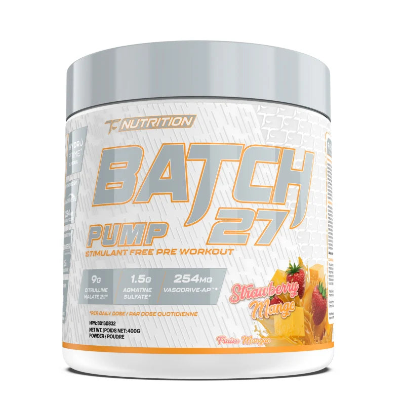 TC Nutrition Batch 27 Pump - STIM FREE