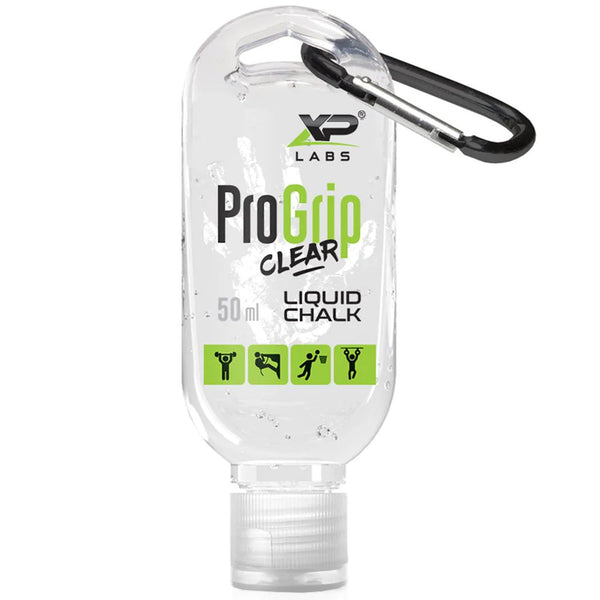 XP Labs ProGrip Clear Liquid Hand Chalk Carabiner - 50ml