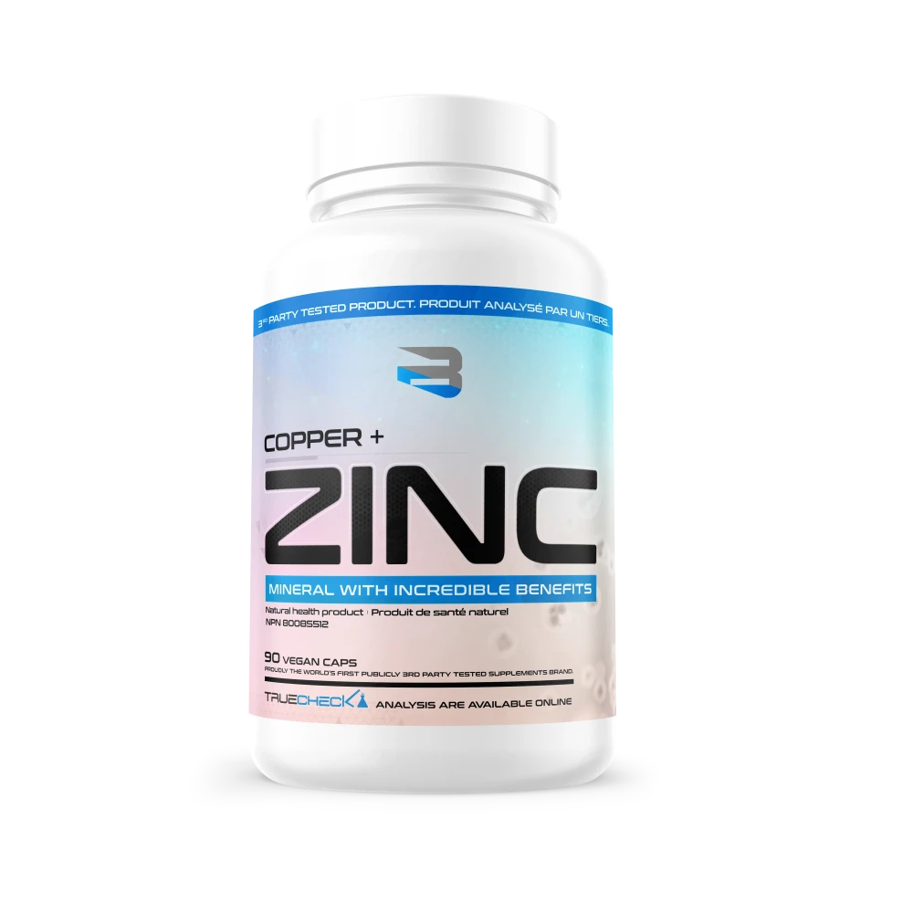 Believe Supplements Copper & Zinc 90 vcaps