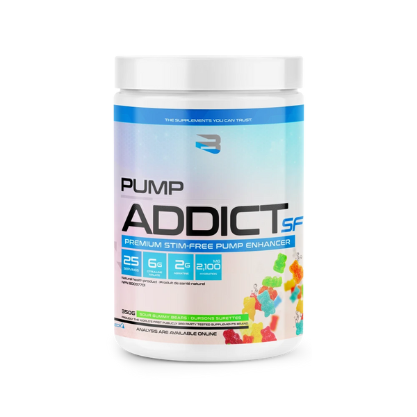 Believe Supplements Pump Addict Stim Free