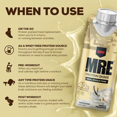 Redcon MRE Protein Shake 500ml