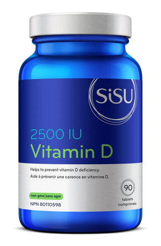 Sisu Vitamin D 2500 IU (90 tabs)