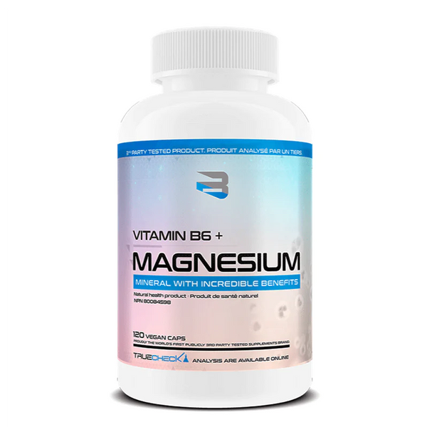 Believe Supplements Vitamin B6 Plus Magnesium - 120 vcaps